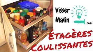 Comment faire des étagères coulissantes  EP25 [upl. by Esahc232]