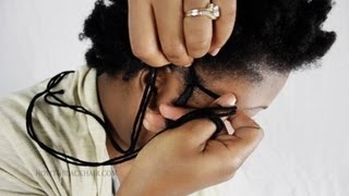 How To Do Yarn BraidsGenie Locs Step By Step Tutorial Part 2 [upl. by Sandell]