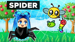 Playing as a SPIDER in Roblox [upl. by Toms151]