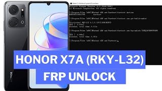 HONOR X7A RKYL32 FRP UNLOCK [upl. by Demha413]