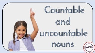 Countable and uncountable nouns  English Language [upl. by North]