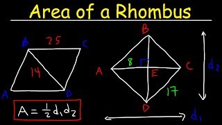 Area of a Rhombus [upl. by Gokey]