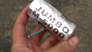 JUMBO M5000 Firework quotWorld Classquot Brand [upl. by Esil]