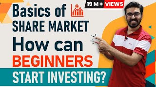 Stock Market For Beginners  How can Beginners Start Investing in Share Market  Hindi [upl. by Eirac815]