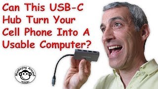 Can this USB C hub turn your cell phone into a usable computer review [upl. by Foushee546]