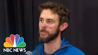 Watch live Colorado Runner Who Killed Mountain Lion Speaks  NBC News [upl. by Sorrows]