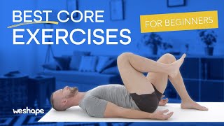 4 Best core exercises for beginners [upl. by Boutis]