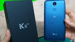 LG K9 TV Análise  Review  TecNoob [upl. by Noemad]