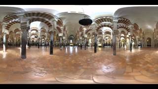 360 Virtual Tour  Mezquita  Cathedral Mosque  Cordoba Spain [upl. by Pablo]