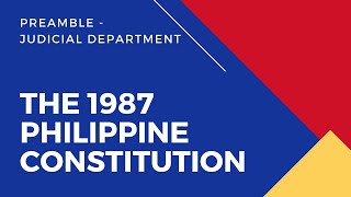 The 1987 Constitution of the Republic of the Philippines [upl. by Kcirdes27]