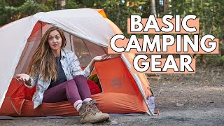 Basic Car Camping Gear What to Bring Camping my camping essentials [upl. by Narak]