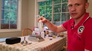 Making Methylene Blue Solution from Powder [upl. by Enohpesrep270]