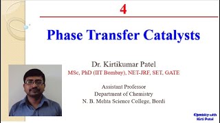 Phase Transfer Catalysts  Green Chemistry [upl. by Namdor]