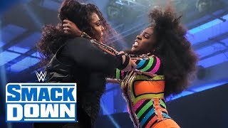 Naomi vs Lacey Evans vs Tamina SmackDown April 3 2020 [upl. by Ymia]