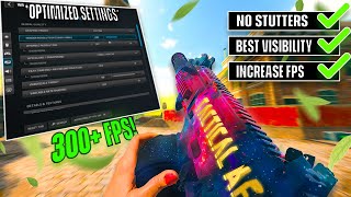 BEST Warzone PC Graphics Settings For Season 4🔧Increase FPS amp Improve Visibility [upl. by Koller]