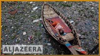 Bangladeshs garment factories pollute rivers affecting residents health [upl. by Ainafetse]