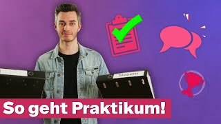 Praktikum Das sollte man wissen [upl. by Sumaes]