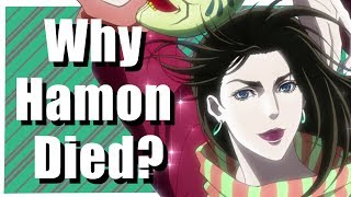 WHAT THE HELL Happened To Hamon  JoJo [upl. by Ttej]