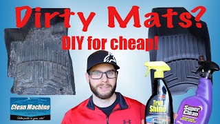 How to Clean Weathertech Floor Mats at Home with Minimal Tools Required Do it Yourself Tech Tip [upl. by Enialed]