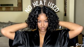 EASY FLEXI ROD SET ON WET NATURAL HAIR 2020 [upl. by Nameloc]