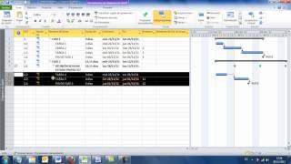 MS PROJECT 201020132016 VINCULAR TAREAS 11 [upl. by Enilaf308]
