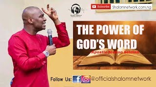 The Power of Gods Word By Apostle Joshua Selman [upl. by Jabez]