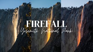 Experiencing Firefall in Yosemite National Park [upl. by Leona]