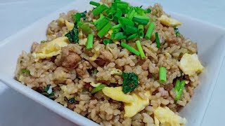 CHOWKINGSTYLE PORK CHAO FAN LEVELUP YOUR FRIED RICE [upl. by Petulah]