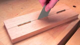 How to Hang Inset Doors [upl. by Elbertine]