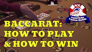 Baccarat  How to Play amp How to Win • The Jackpot Gents [upl. by Oiznun]