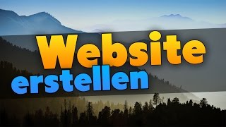 Kostenlose Website erstellen und hosten Tutorial [upl. by Ecirtemed337]