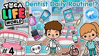 Toca Life World  Dentist Daily Routine 4 [upl. by Lehcar]