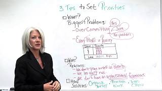 3 Tips to Set Project Management Priorities [upl. by Inge]