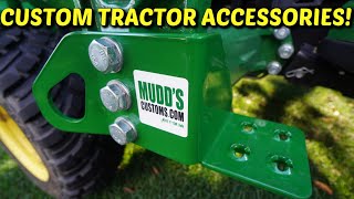 NEW JOHN DEERE TRACTOR ACCESSORIES JOHN DEERE 1025R amp MORE [upl. by Rashidi]