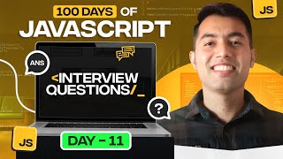 100 Days of JavaScript Coding Challenges  Day 11 [upl. by Brine]