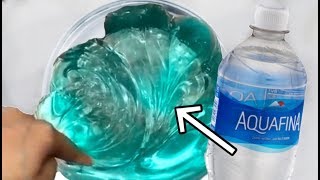 1 INGREDIENT SLIME 💧 ❓ WATER  slime [upl. by Jay]