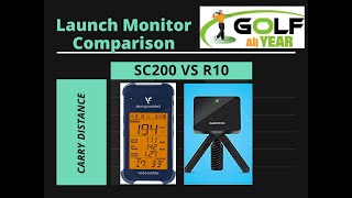 Garmin Approach R10 Accuracy Vs Swing Caddie 200 [upl. by Cheke]