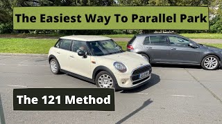 Whats The Easiest Way To Parallel Park  Reverse Parallel Parking 121 Method [upl. by Aihsein]