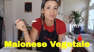 Come Fare la Maionese Vegana in 60 Secondi [upl. by Gnohp]