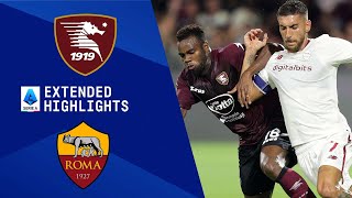 Salernitana vs Roma Extended Highlights  Serie A  CBS Sports Golazo [upl. by Susi]