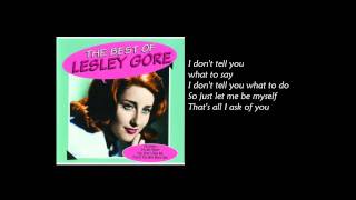 Lesley Gore  You Dont Own Me Lyrics [upl. by Nivak177]