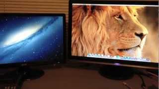 How to setup Dual Monitors on Mac Mini late 2012 [upl. by Edahsalof]