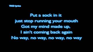 Fading Away  Rihanna Lyrics HD [upl. by Denie]