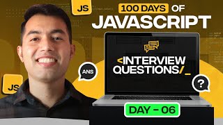 100 Days of JavaScript Coding Challenges  Day 6 [upl. by Zap]