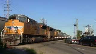 Union Pacific Freight Trains  Lincoln Avenue [upl. by Mehetabel]