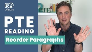 E2 PTE Reading  Reorder Paragraphs  EXTENDED METHOD with Jay [upl. by Asenab]