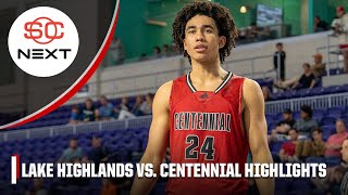 Lake Highlands vs Centennial  Full Game Highlights [upl. by Dralliw]