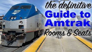 Amtrak Roomette Bedrooms and Seat Compared [upl. by Noret]