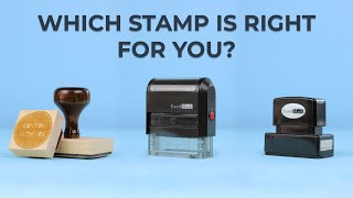 Different Types of Rubber Stamps [upl. by Norwood]