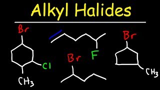 Naming Alkyl Halides  IUPAC Nomenclature [upl. by Leksehcey598]